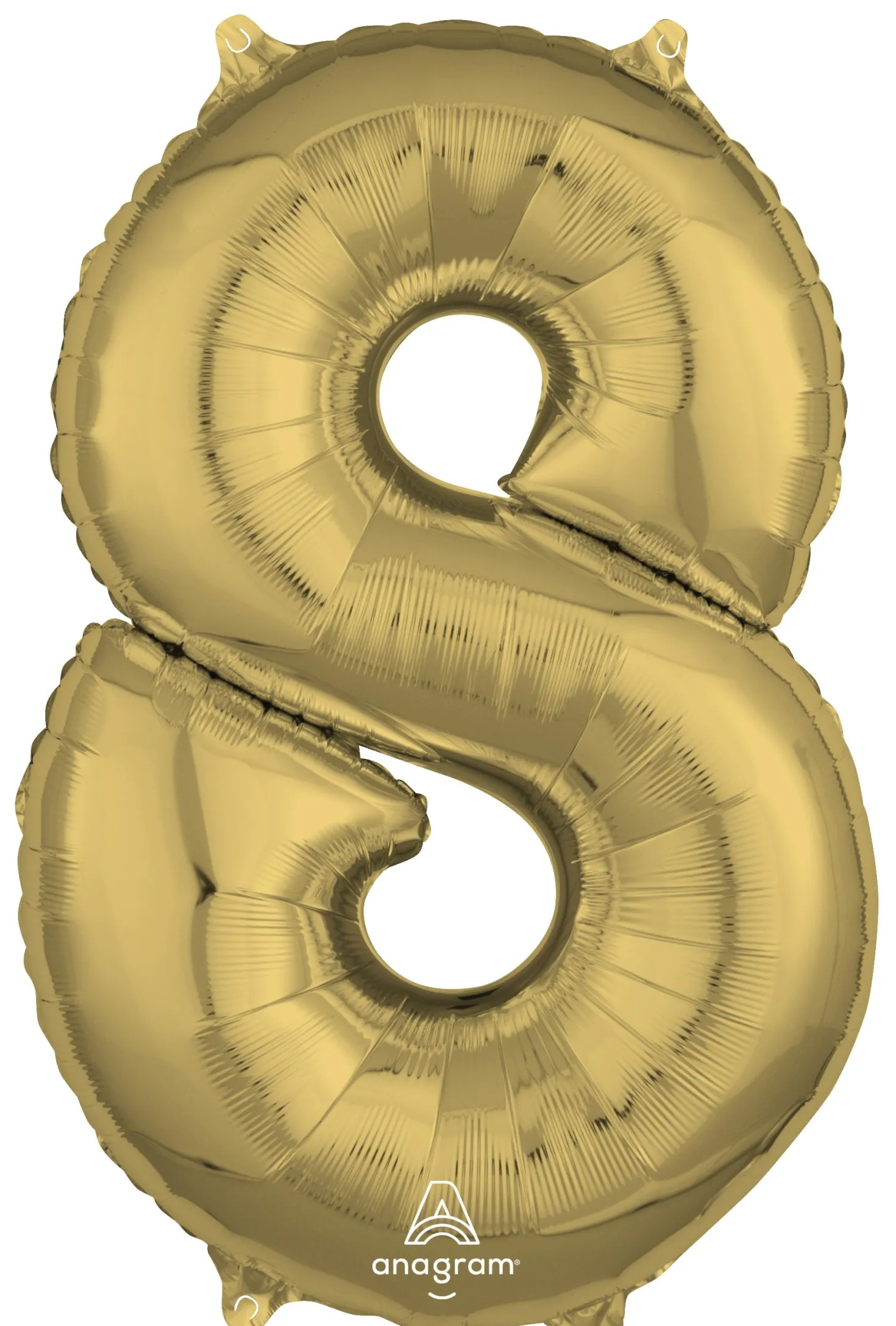 Numerofolio 8 valkokulta 66 cm