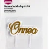 Onnea kakkukynttilä