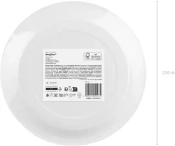 Pahvilautanen sininen, 23 cm 6 kpl/pkt