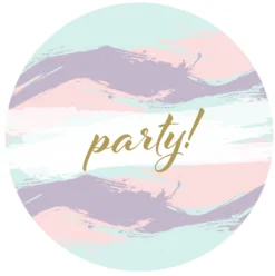 Party pahvilautanen 23 cm 10 kpl/pkt