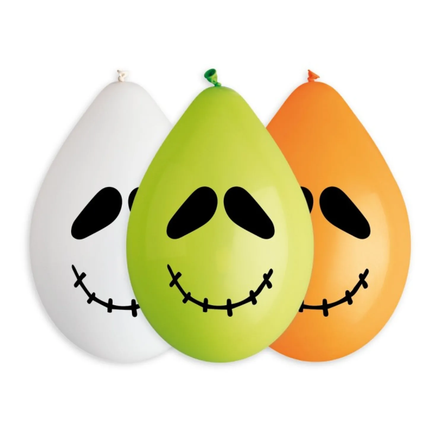 Pelottava Halloween naama ilmapallo 30 cm 5 kpl/pss