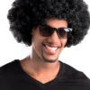 Peruukki afro, musta