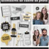 Photo Booth tarvikkeet Uusi Vuosi 10 kpl/ pkt