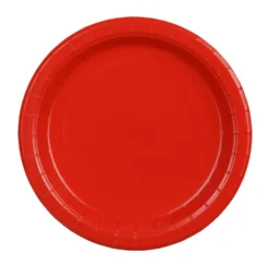Pieni pahvilautanen punainen, 18 cm 6 kpl/pkt