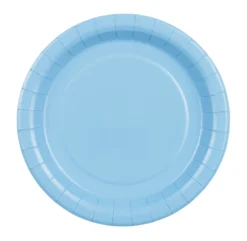 Pieni pahvilautanen vaaleansininen, 18 cm 6 kpl/pkt