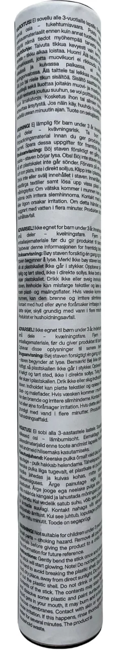 Pimeässä hohtavat valotikut, värisekoitus 8 kpl/pkt
