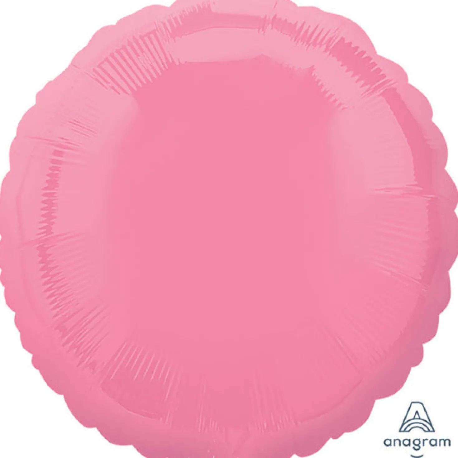 Pinkki pyöreä foliopallo