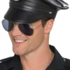 Poliisihattu, nahkajäljitelmä