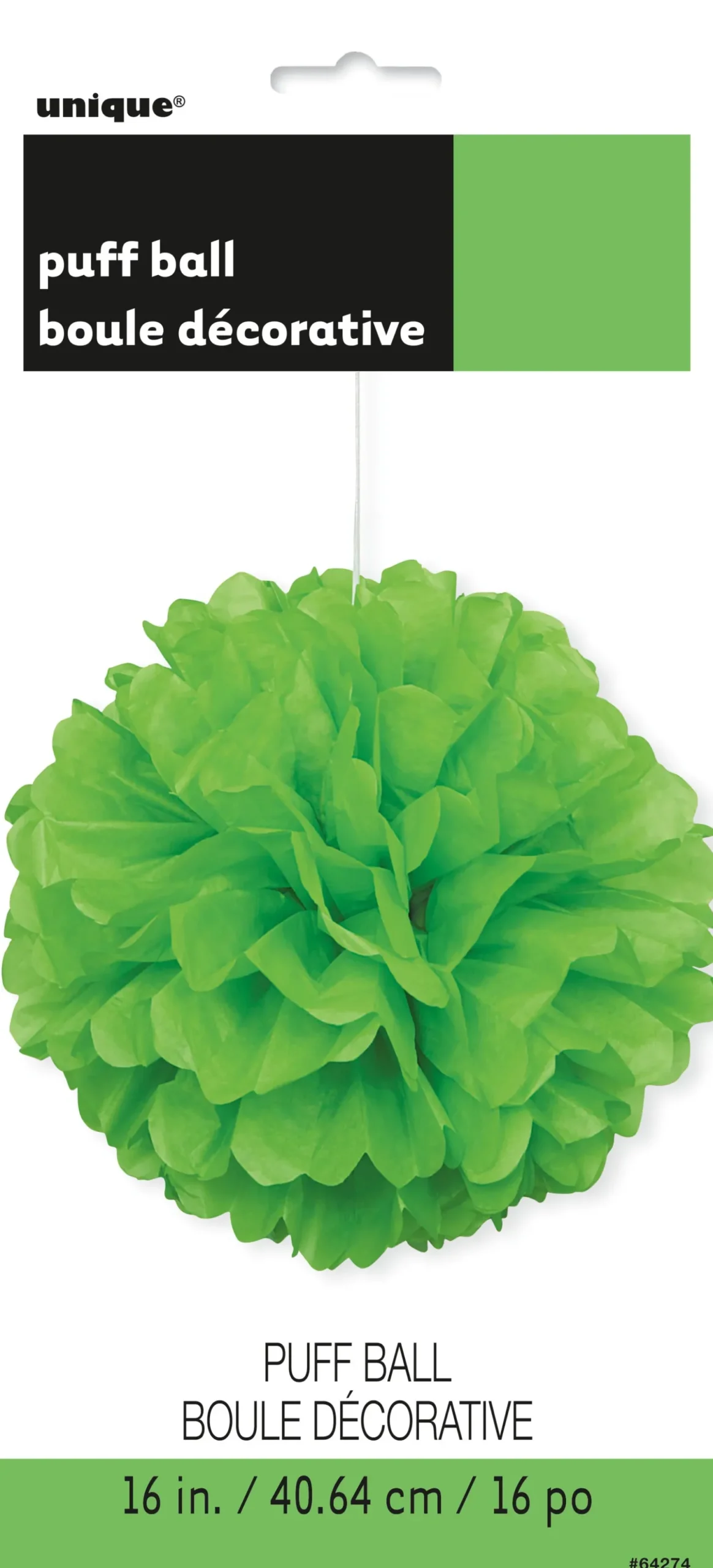 Pom Pom limenvihreä koriste, halk. 41,6 cm