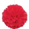 Pom Pom punainen koriste, halk. 41,6 cm