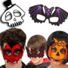 Puolinaamari Halloween 1 kpl/pkt, lajitelmatuote 5 erilaista