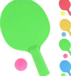 Pöytätennismaila ja pallo lajitelmatuote, 4 erilaista