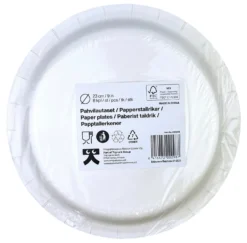 Rapu pahvilautanen 23 cm 8 kpl/pkt