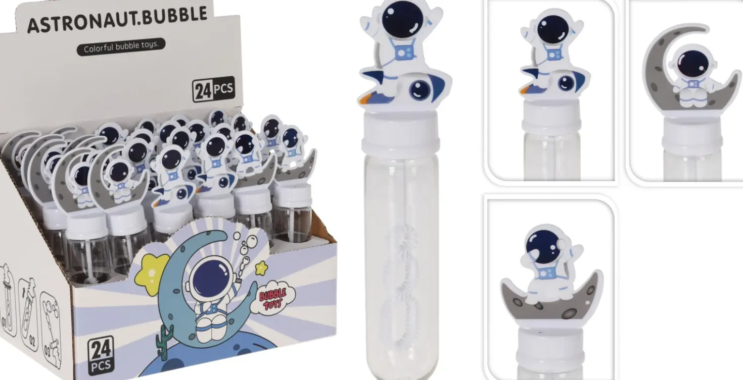 Saippuakupla astronautti, lajitelmatuote 3 erilaista