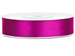 Satiininauha 12mm/25m, fuksia