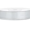 Satiininauha 12mm/25m, hopea