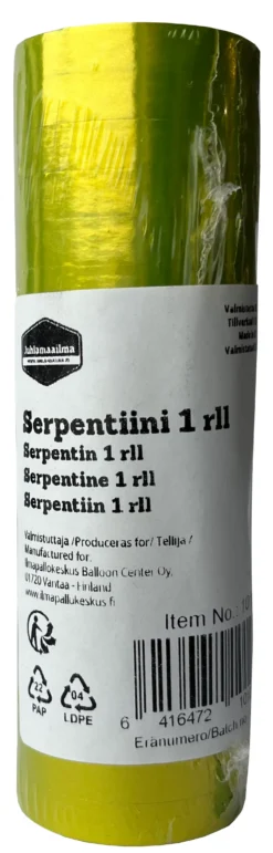 Serpentiini lime 1 rll/pkt