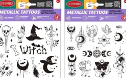 Siirtokuvat metalliset lajitelmatuote, 2 erilaista
