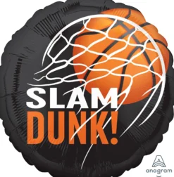 Slam dunk koripallo foliopallo