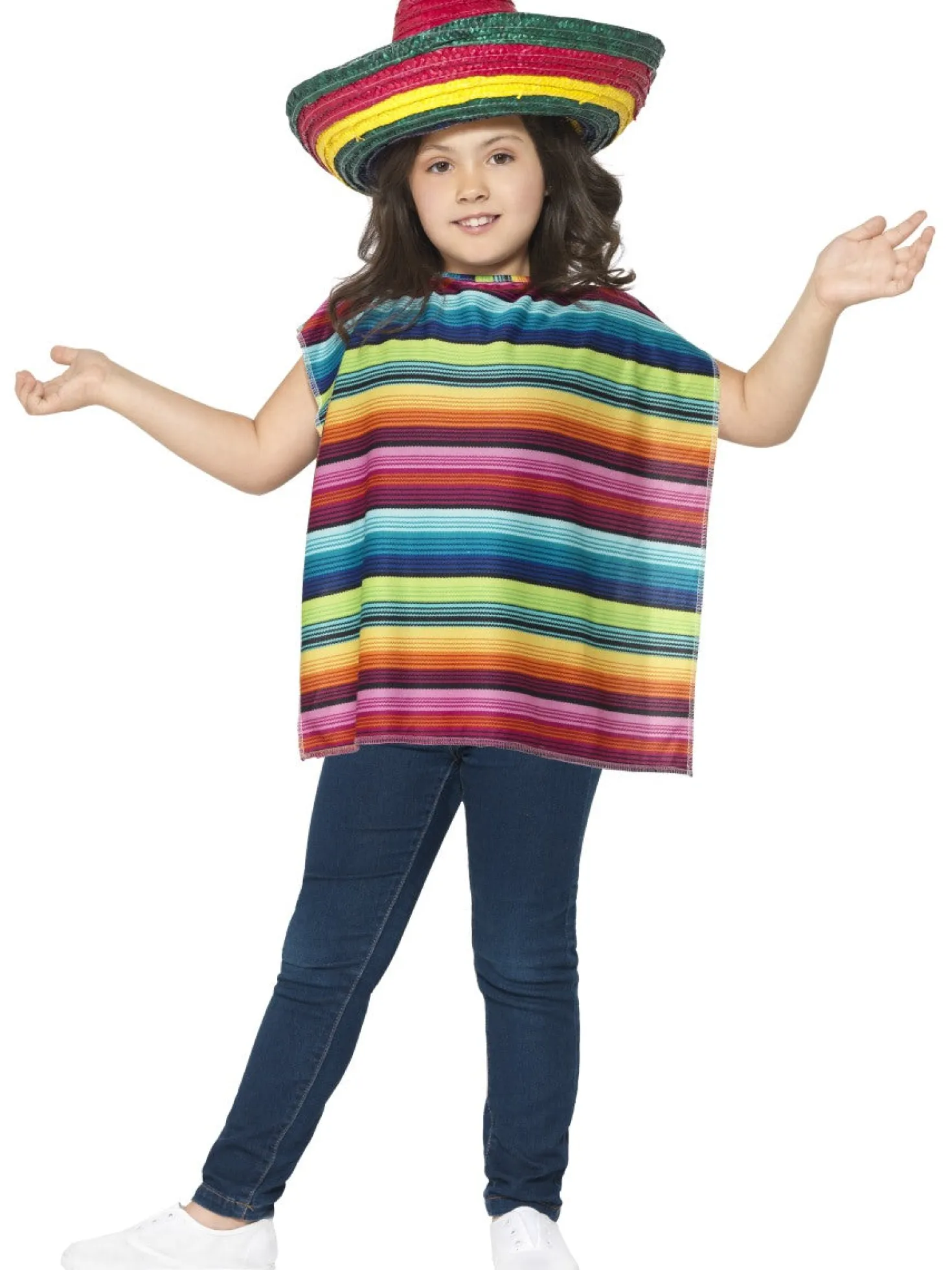 Sombrero ja poncho, lasten