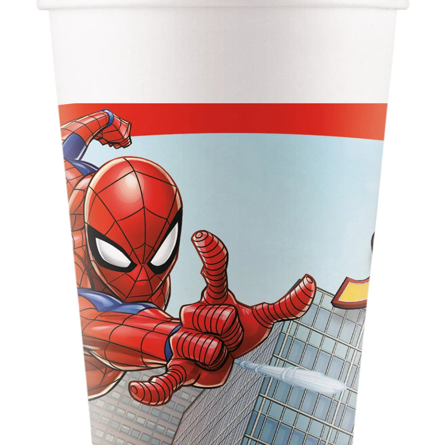 Spiderman pahvimuki 200 ml 8 kpl/pkt