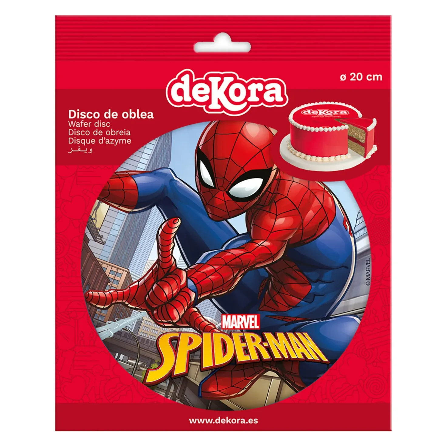 Spiderman syötävä kakkukuva