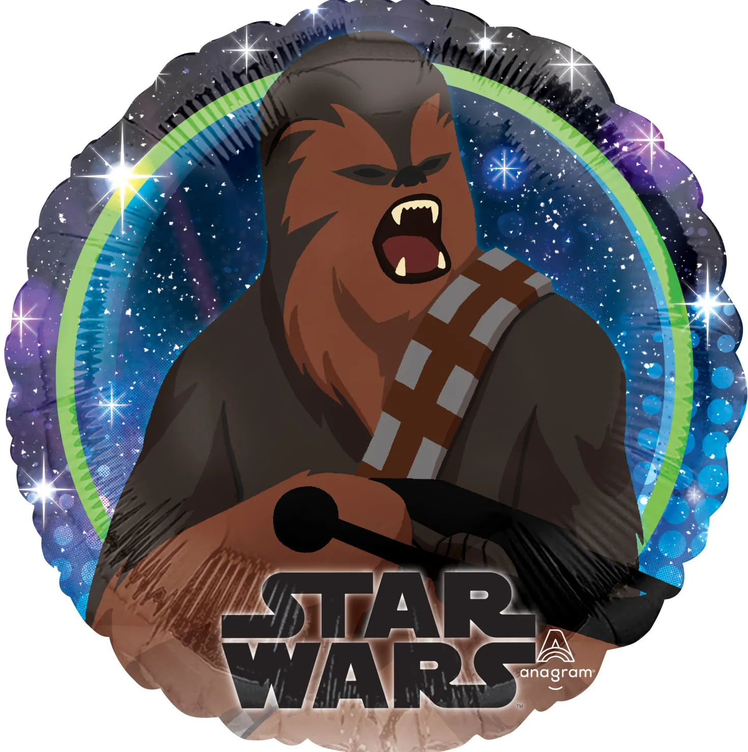 Star Wars galaxy Chewbacca foliopallo