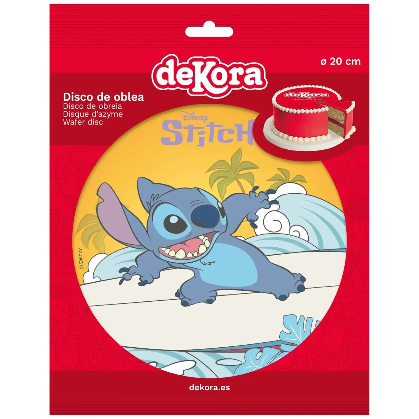 Stitch syötävä kakkukuva