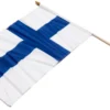 Suomi kannatuslippu 30 x 45 cm, tikku 60 cm