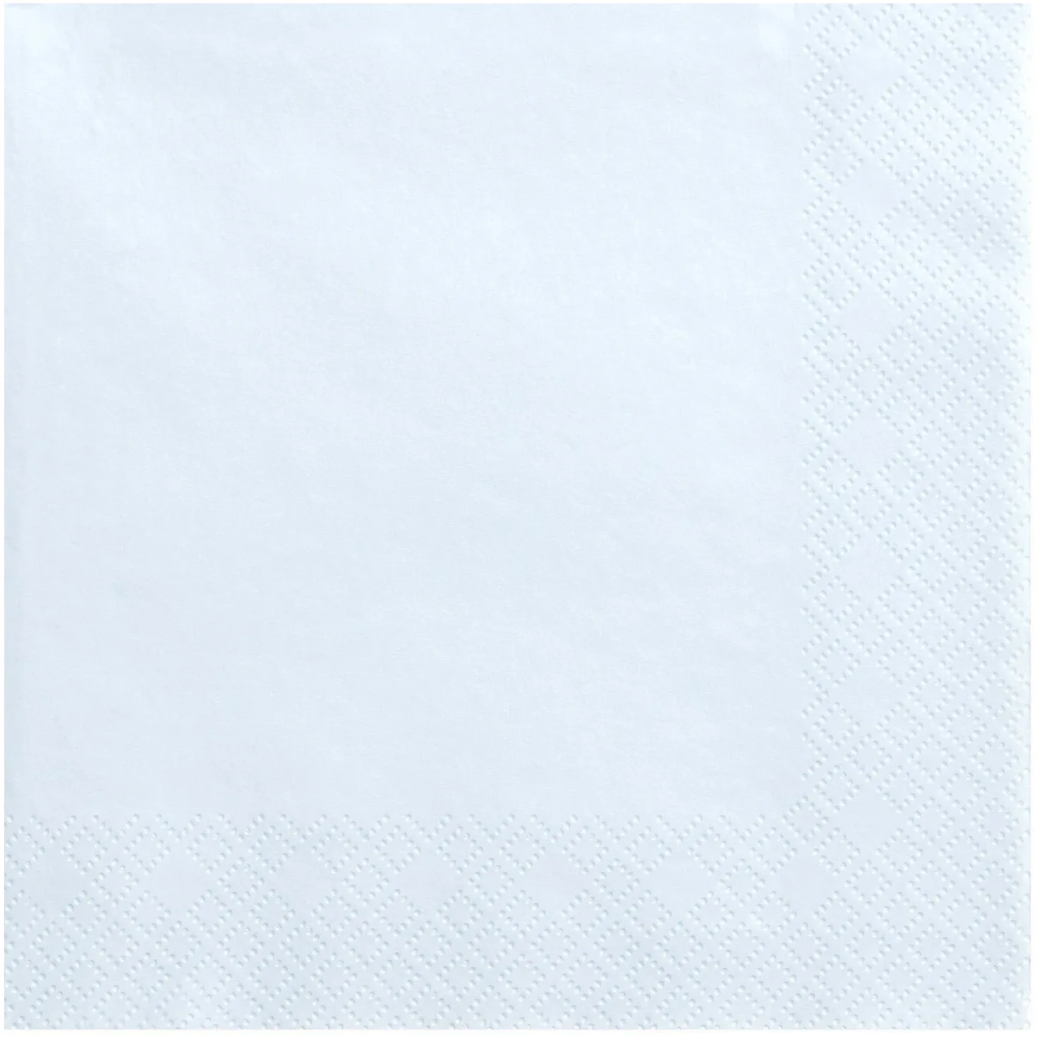 Suuri lautasliina 33 x 33 cm vaaleansininen 20 kpl/pkt