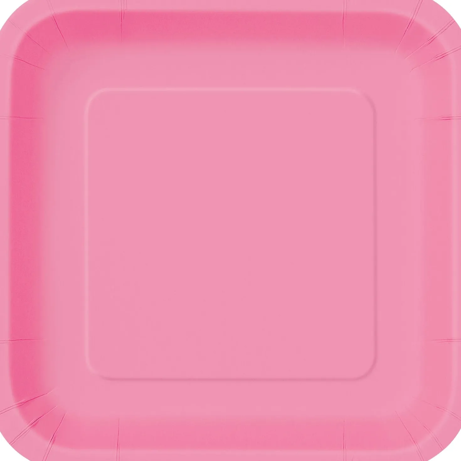 Suuri neliöpahvilautanen, pinkki 14 kpl/pkt