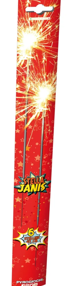 Tähtisädetikku 40 cm 6 kpl/pkt K18