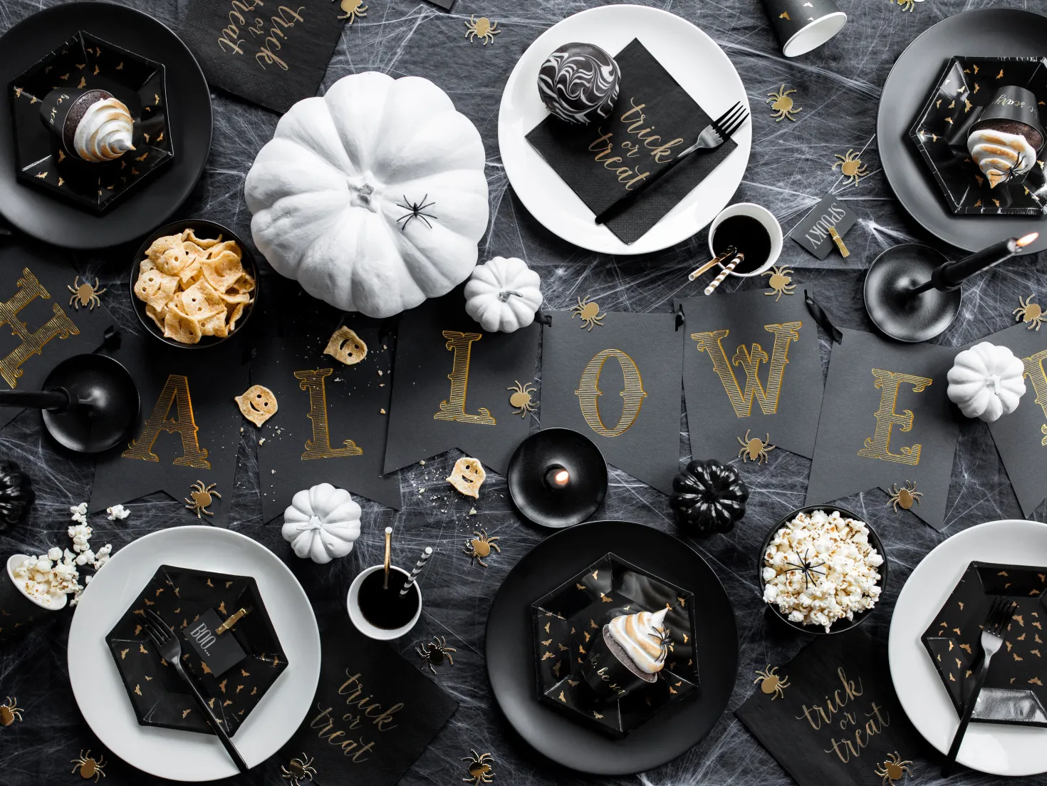 Trick or treat Halloween viirinauha 20x175 cm