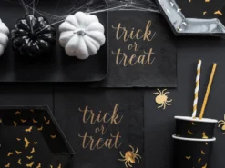 Trick or treat lepakot pahvimuki 6 kpl/pkt