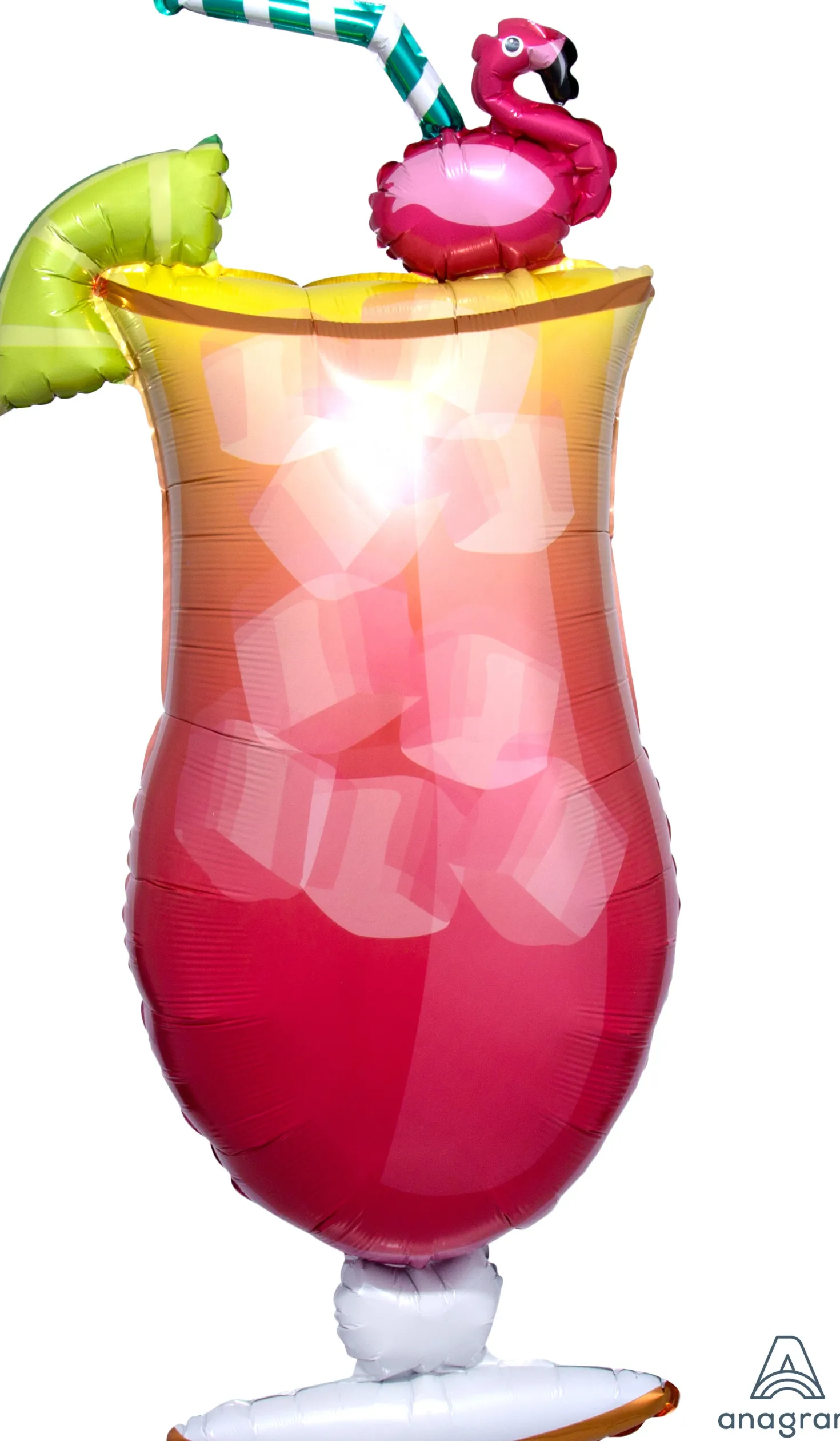 Trooppinen drinkki muotofoliopallo