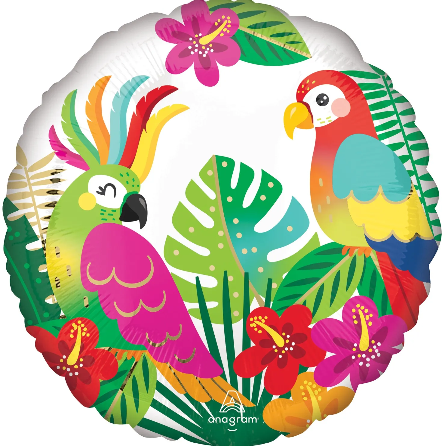 Trooppinen paratiisi foliopallo