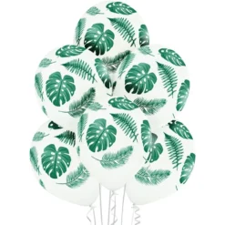 Trooppiset lehdet ilmapallo 30 cm 6 kpl/pkt