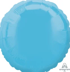 Turkoosi pyöreä foliopallo