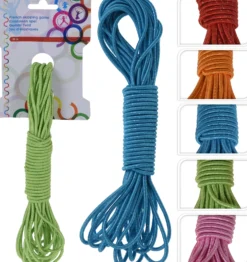 Twist naru 10 m 1 kpl, lajitelmatuote 5 eri väriä