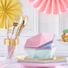 Vert Decor kuusikulmainen kulho vaaleanvihreä 6 kpl/pkt