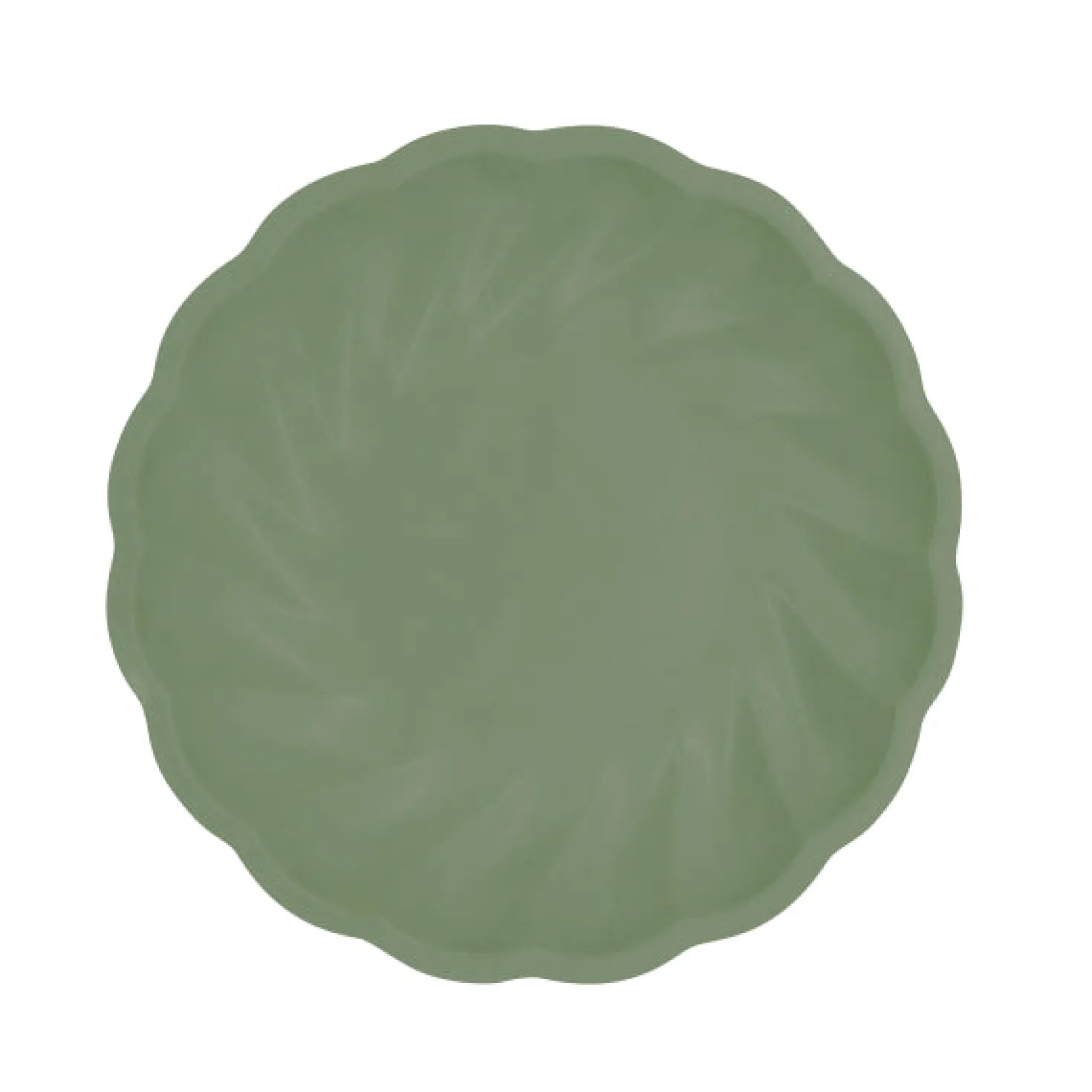 Vert Decor pyöreä lautanen 23 cm tummanvihreä 6 kpl/pkt