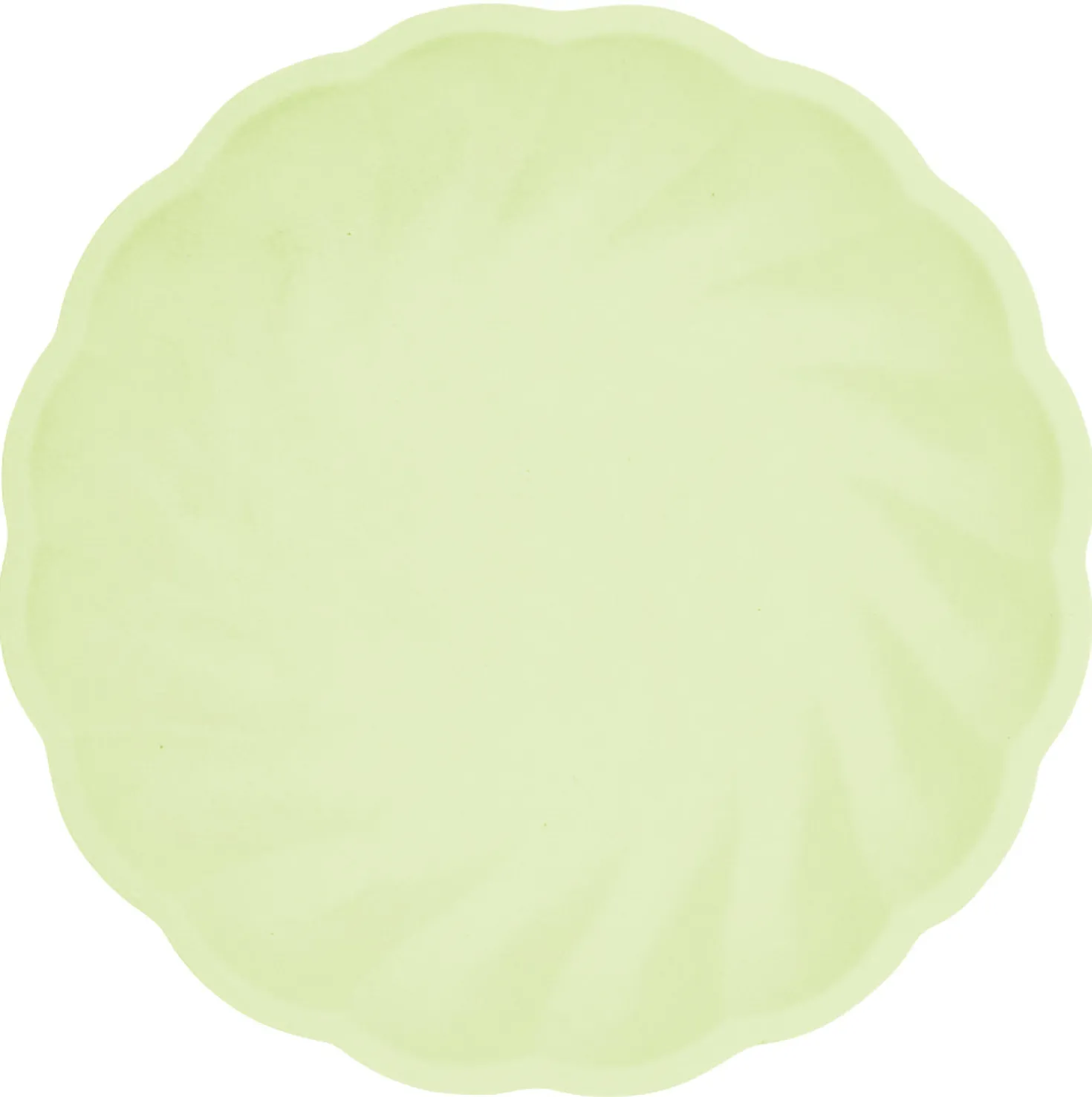 Vert Decor pyöreä lautanen 19 cm vaaleanvihreä 6 kpl/pkt