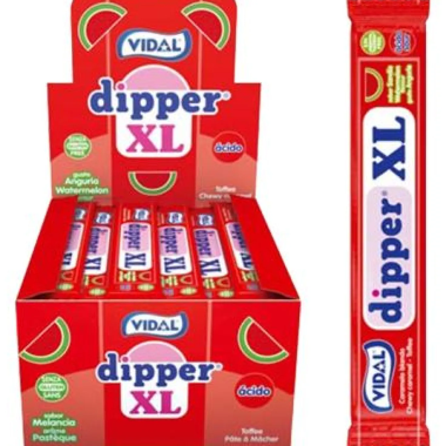 Vidal Dipper XL Vesimeloni toffeetanko 10,5g