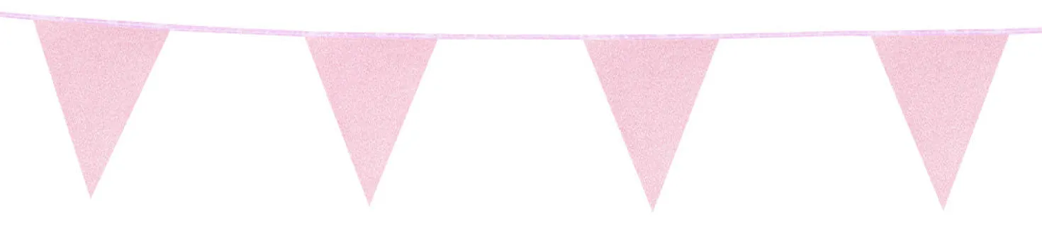 Viirinauha vaaleanpunainen kimalle 16x20 cm - 6 m