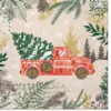 We Care vintage jouluauto EKO-lautasliina 33 x 33 cm 20 kpl/pkt